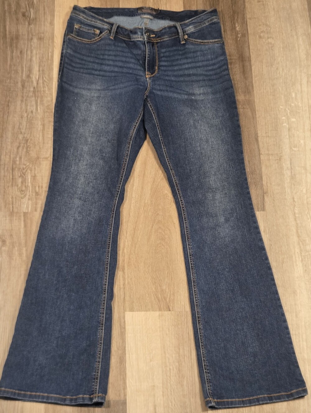 Torrid Womens Jeans 12T Blue Luxe Slim Boot Super Stretch